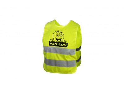 Kellys Starlight SMILE children&amp;#39;s vest, reflective yellow