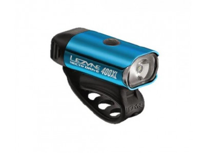 Lezyne Svetlo predné LED Hecto Drive 400 XL modré, 400 Lumenov
