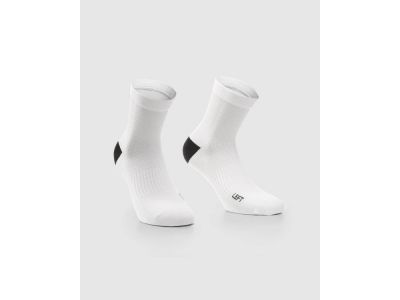 ASSOS Essence Socken, Zweierpack, weiß