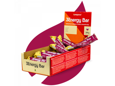 Kompava 3Energy Bar carton 32 pcs