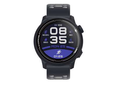 COROS Pace 2 GPS watch, silicone/dark navy