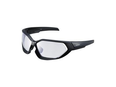 Okulary Shimano S51X, matowe, czarne, fotochromeowe, przezroczyste/żółte
