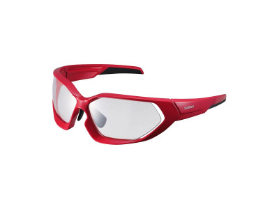Okulary Shimano ECES51X czerwono-czarne fotochromeowe przezroczyste/żółte