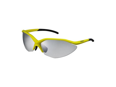 Shimano Brille S52R mattgelb/schwarz photochrom grau/gelb