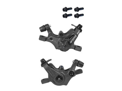 FORCE DUAL MTB mechanical disc brakes - front/rear, Post Mount, with pads