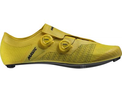 Mavic Cosmic Ultimate III cycling shoes, yellow mavic/black