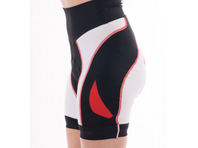 Sportful Anakonda Damen-Radhose schwarz und weiß