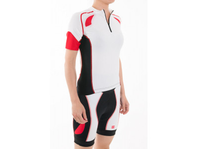 Sportful Anakonda Damentrikot weiß/schwarz/rot