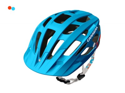 Carrera Edge helmet blue mat