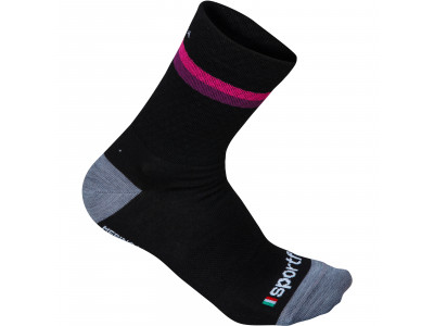 Sportful Wool dámske 14 ponožky čierne 