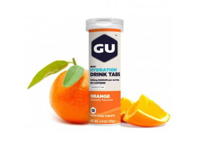 GU Hydration Drink Tabletten 54 g / 1 Tube, in einer Packung mit 8 Stk