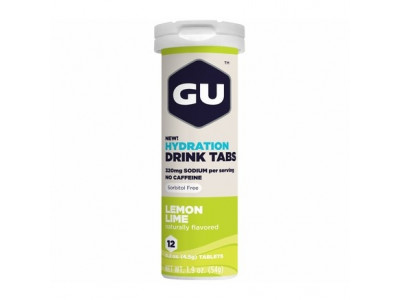GU Hydration Drink Tabletten 54 g / 1 Tube, in einer Packung mit 8 Stk