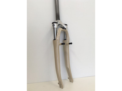 SR SUNTOUR CR8-V trekking suspension fork, cream, 50 mm, SALE