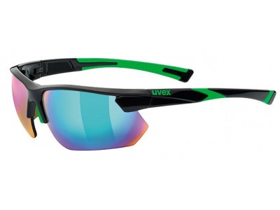 uvex Sportstyle 221 Black Green glasses