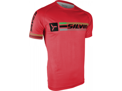 T-shirt męski SILVINI Promo czerwony