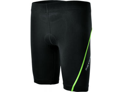 SILVINI Avisio children&#39;s cycling shorts black-green  