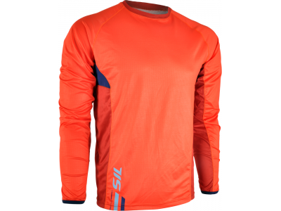 SILVINI Cesano men&#39;s jersey long sleeve orange-blue