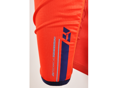 SILVINI Cesano pánsky dres dlhý rukáv oranžovo-modrý