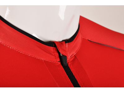 Tricou roșu-negru pentru bărbați SILVINI Ceno