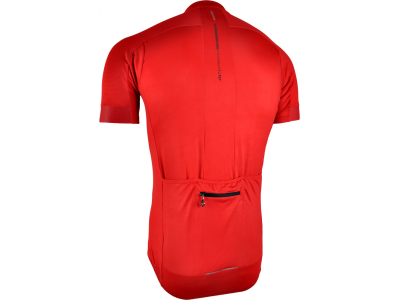 Czerwono-czarna koszulka rowerowa męska SILVINI Ceno