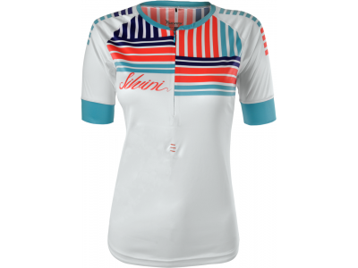 Damska koszulka rowerowa MTB SILVINI Stabina w kolorze białym