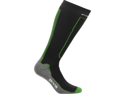 Ciorapi Craft Active Alpin pentru genunchi, negri