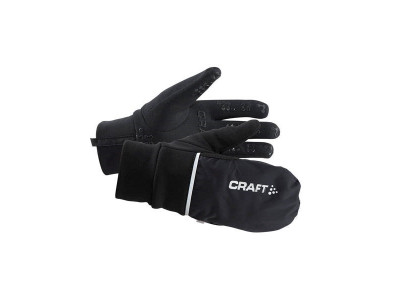 CRAFT ADV Hybrid Weather rukavice, čierna