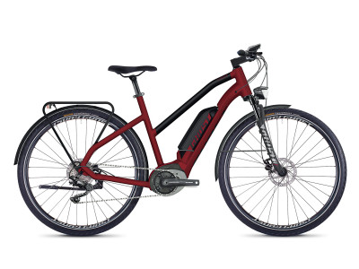 Ghost ebike Square Trekking B4.8 Ladies RED / BLACK / SILVER, model 2019