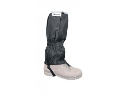 FORCE Ski Ripstop boot covers, black