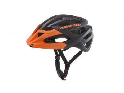Cratoni C-Hawk black-orange rubber, model 2020