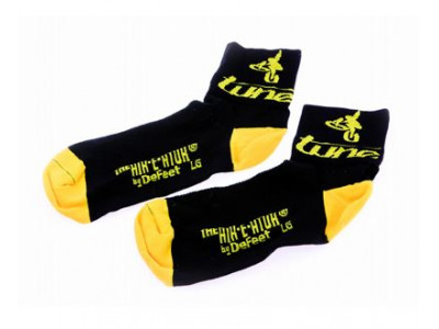 Tune Dufties ponožky černá/žlutá