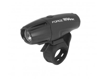 FORCE Shark-1000 USB přední světlo černé