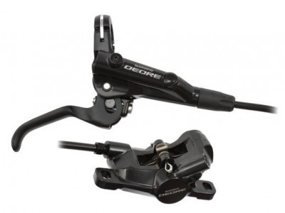 Shimano brake hydr. Deore M6000 rear Post Mount 1700 mm serpentine + plate. G02S