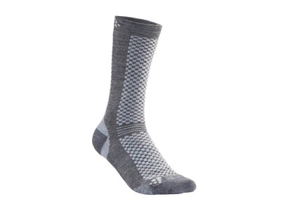 Craft Warm 2-pack ponožky, sivá