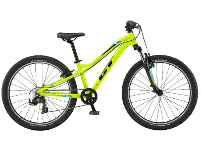 Bicicleta pentru copii GT Stomper Prime 24&quot; 2018 galben neon
