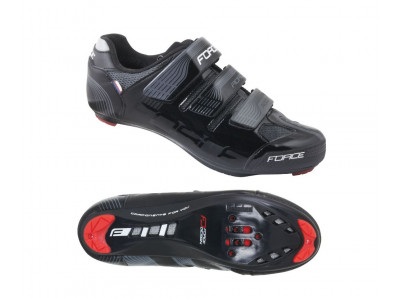 FORCE Road road cycling shoes black/grey