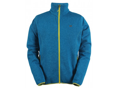 2117 of Sweden men&#39;s sweater with zip TOBO turquoise