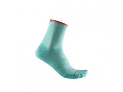 Castelli ROSSO CORSA W 11 dámské ponožky modrá Aqua