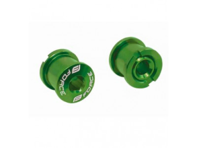 FORCE screws for chainring 5 pcs green