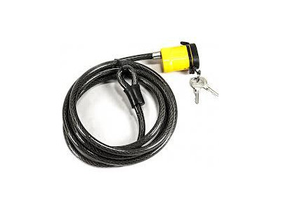 Saris steel cable with lock (2.5m)