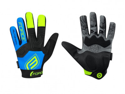 Force MTB Autonomy 17 gloves, black-blue
