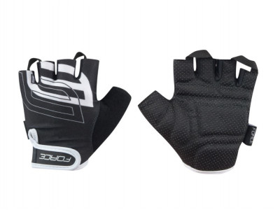 FORCE Sport rukavice, čierna