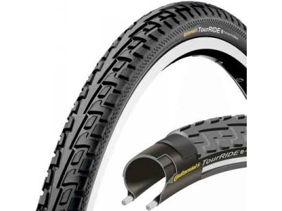 Opona drutowa trekkingowych Continental Tour Ride Reflex E-25 28-622 czarna