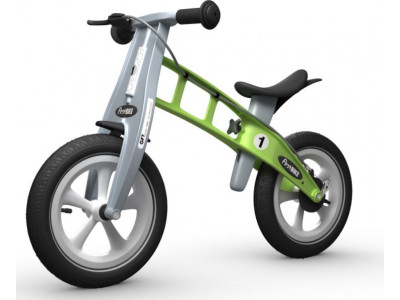 First Bike Racing dětské odrážedlo zelená