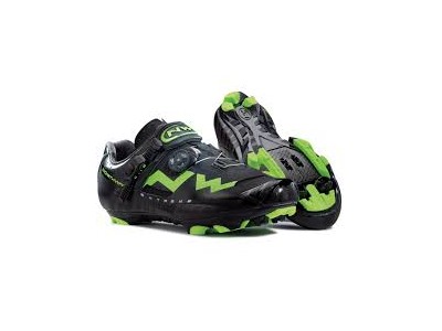 Buty rowerowe MTB Northwave Extreme Tech 2015 czarno-zielone