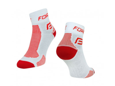 Force ponožky 1 bielo-červené