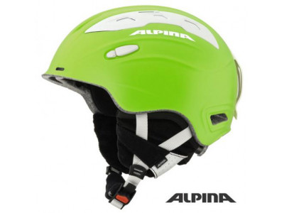Alpina ski helmet SNOW MYTHOS lime silk matte