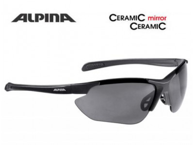 ALPINA Cyklistické brýle JALIX černé mat