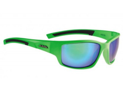 ALPINA Cyklistické brýle KEEKOR neonově zeleno-černé