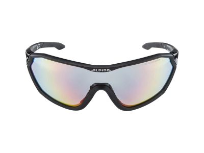 ALPINA S-WAY QVM+ okuliare, matná čierna, fotochromatické